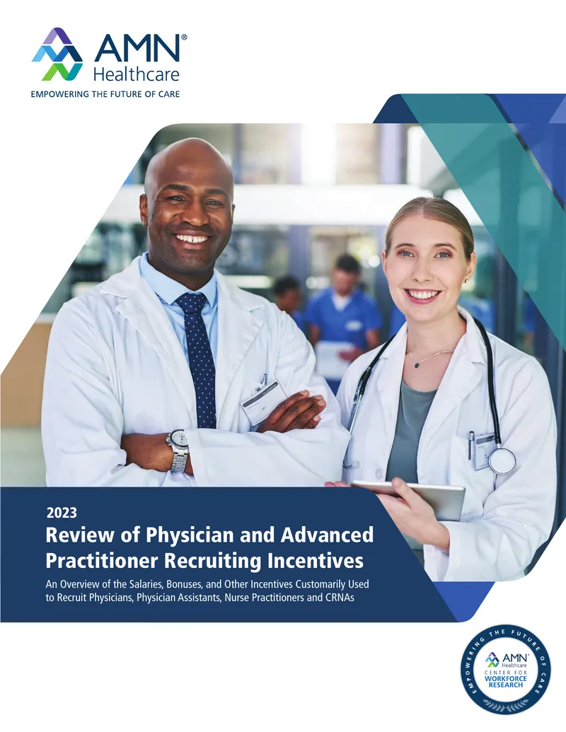 2023 Review of Physician and Advanced Practitioner Recruiting Incentives preview page 1