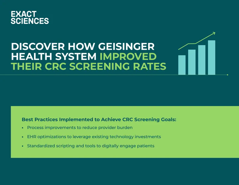 Colorectal Cancer Screening Improvement Strategies at Geisinger