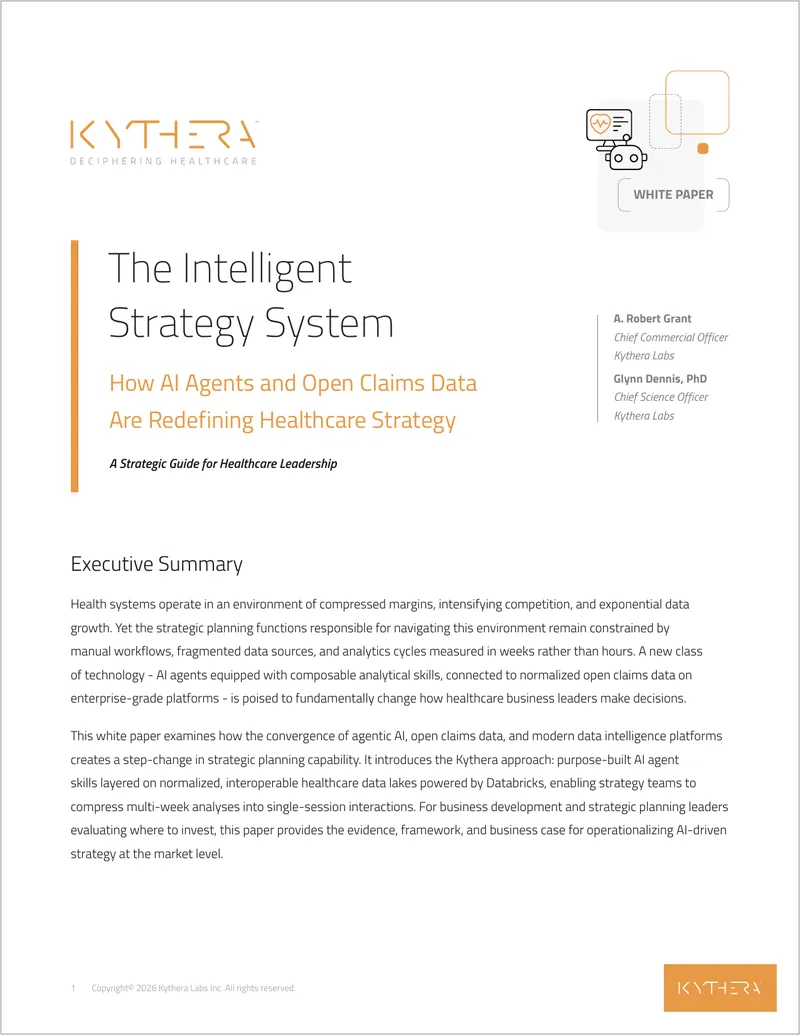 AI Agents and Open Claims Data in Healthcare Strategy