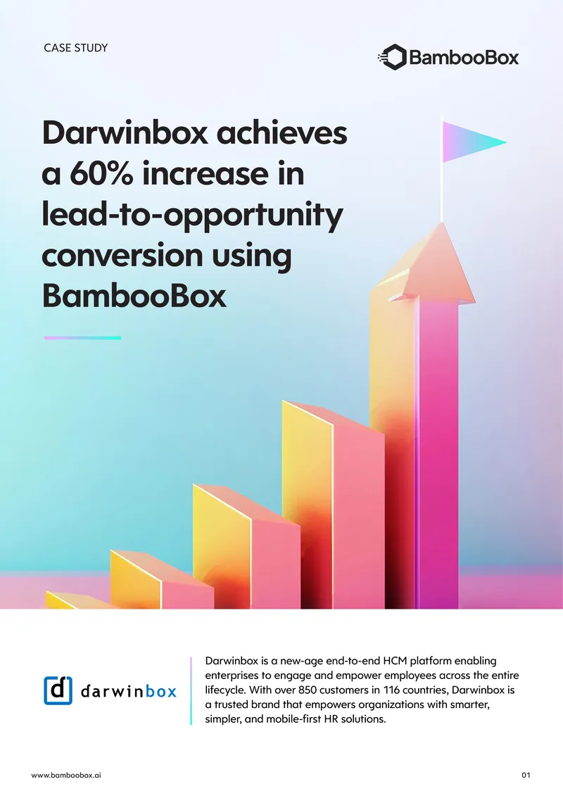 Darwinbox Case Study on Lead Conversion Improvement