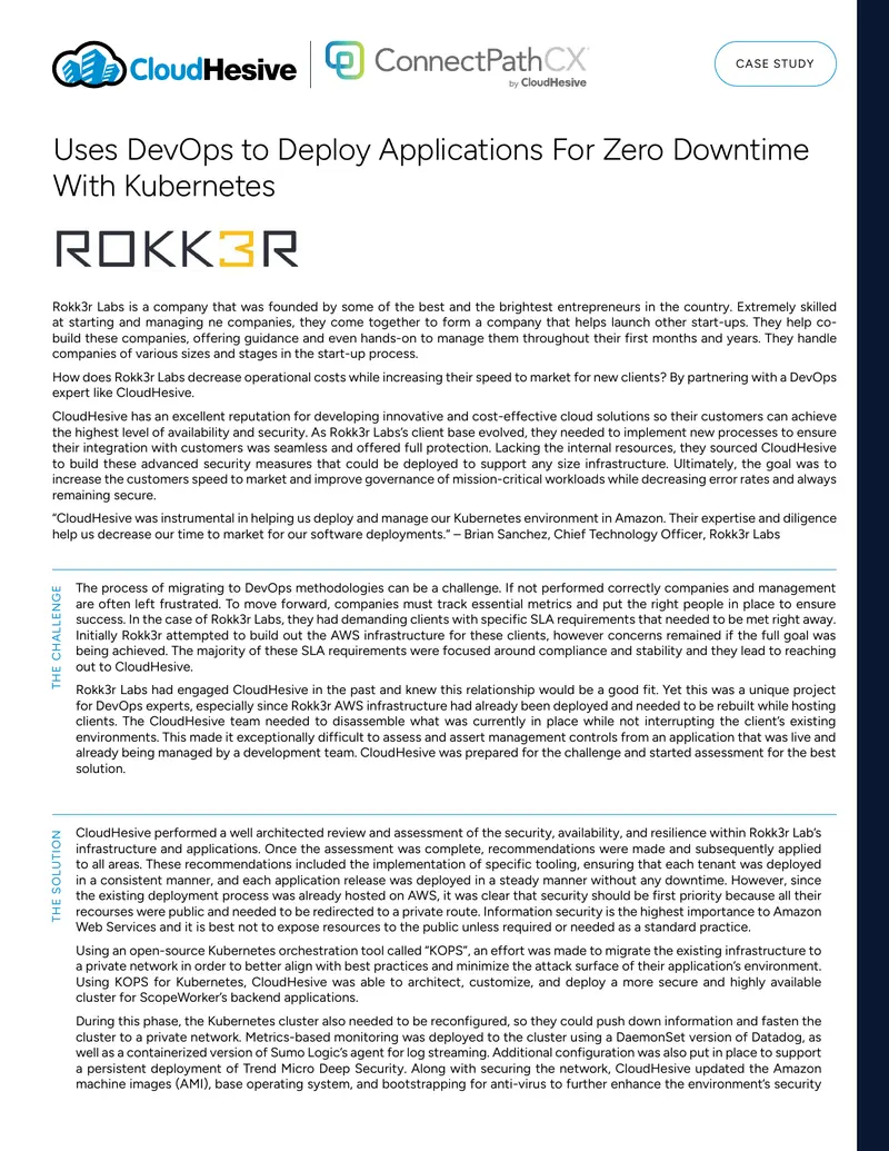 DevOps Application Deployment Case Study