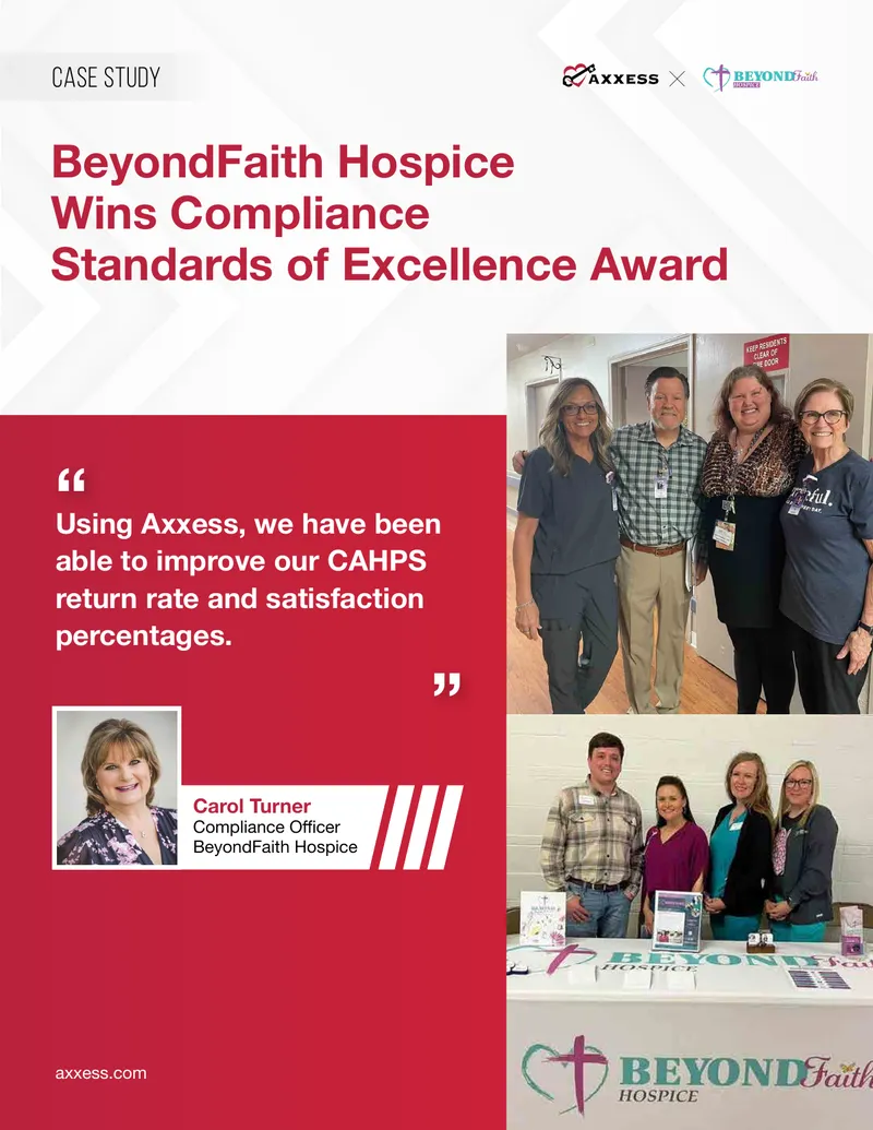 BeyondFaith Hospice Compliance Standards of Excellence Case Study