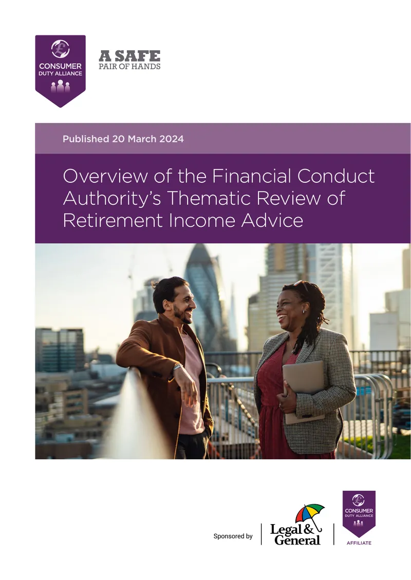 Thematic Review of Retirement Income Advice Findings
