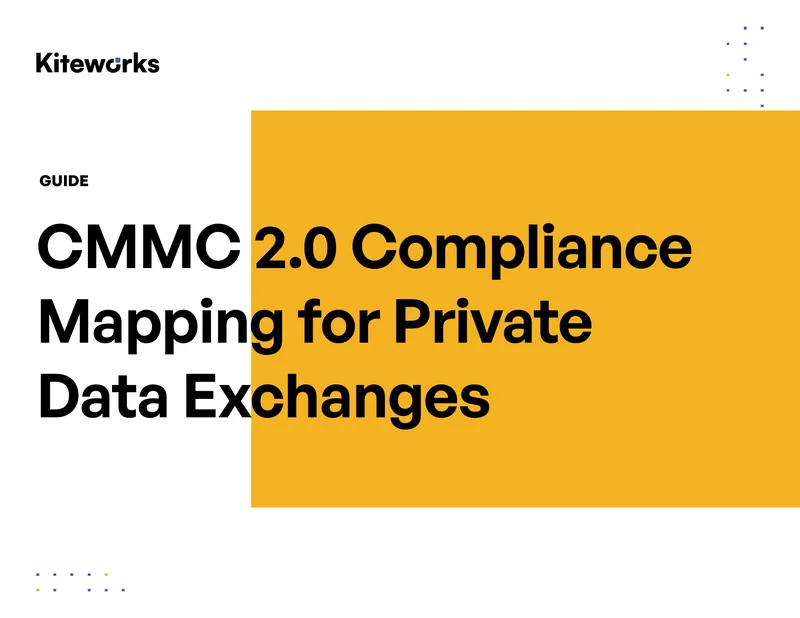 CMMC 2.0 Compliance Mapping for Private Data Exchanges Guide