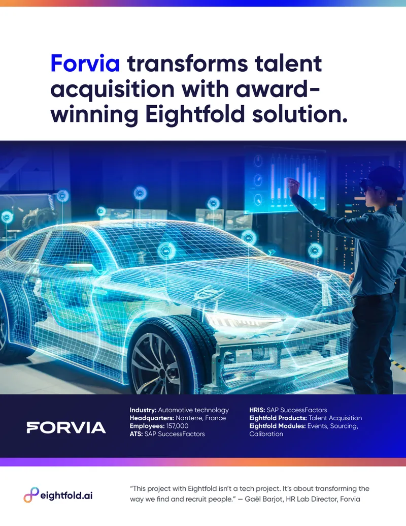 Forvia Talent Acquisition Transformation Case Study