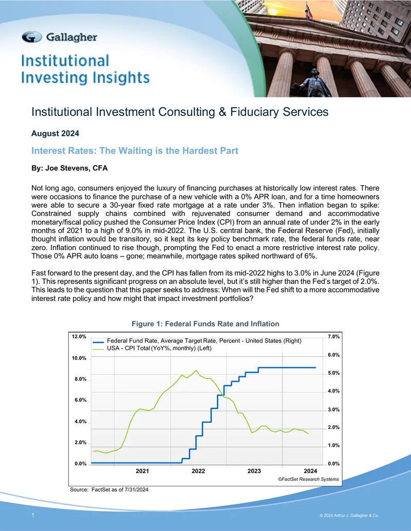 Interest Rates and Federal Reserve Policy Analysis
