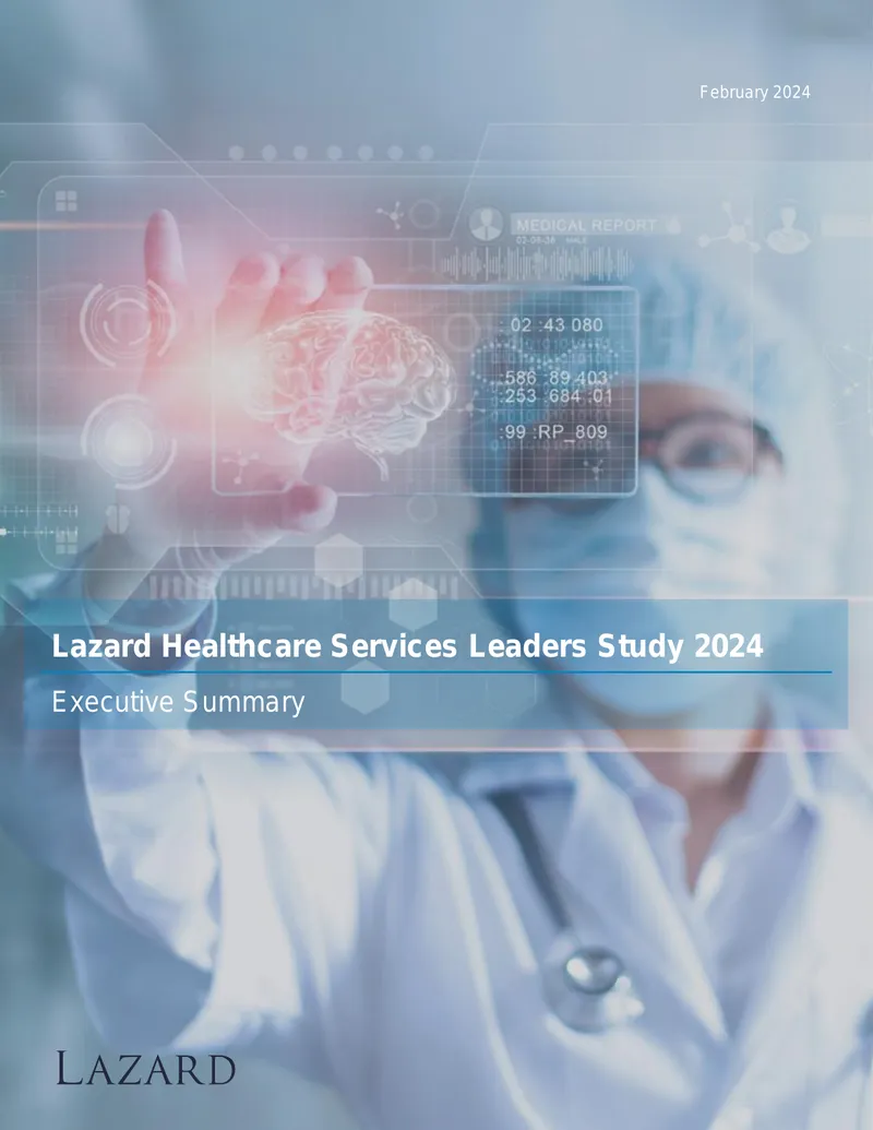 Lazard Healthcare Services Leaders Study 2024