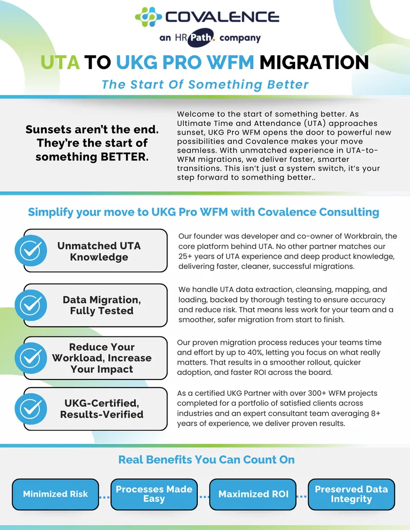 UTA to UKG Pro WFM Migration Guide