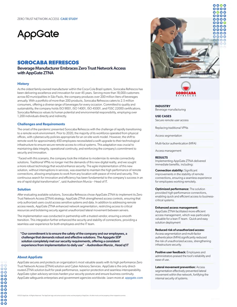 Zero Trust Network Access Implementation Case Study