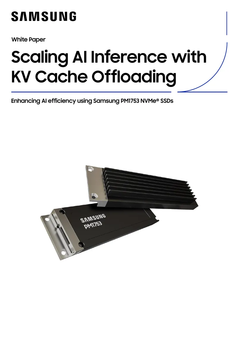 Scaling AI Inference with KV Cache Offloading