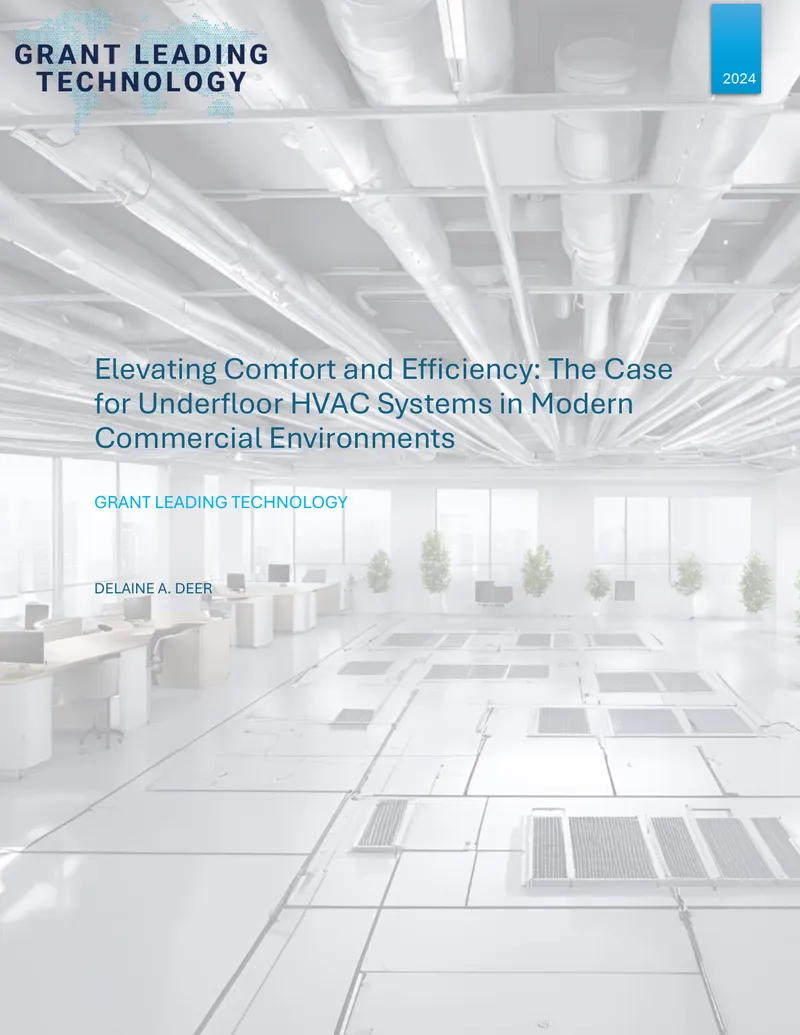 Underfloor HVAC Systems in Commercial Buildings