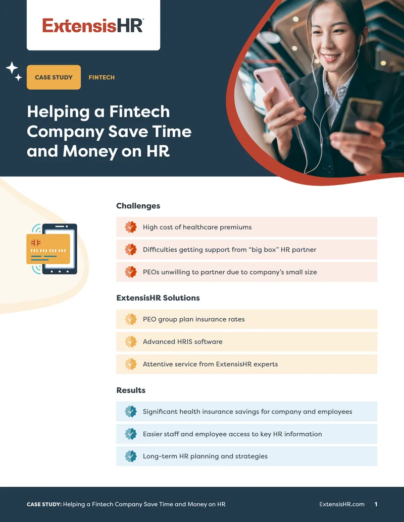 Fintech Company HR Cost Reduction Case Study