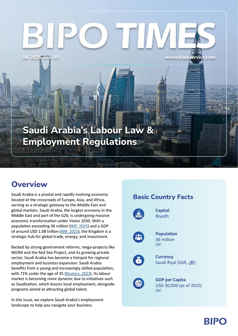 Saudi Arabia Labour Law and Employment Regulations Guide