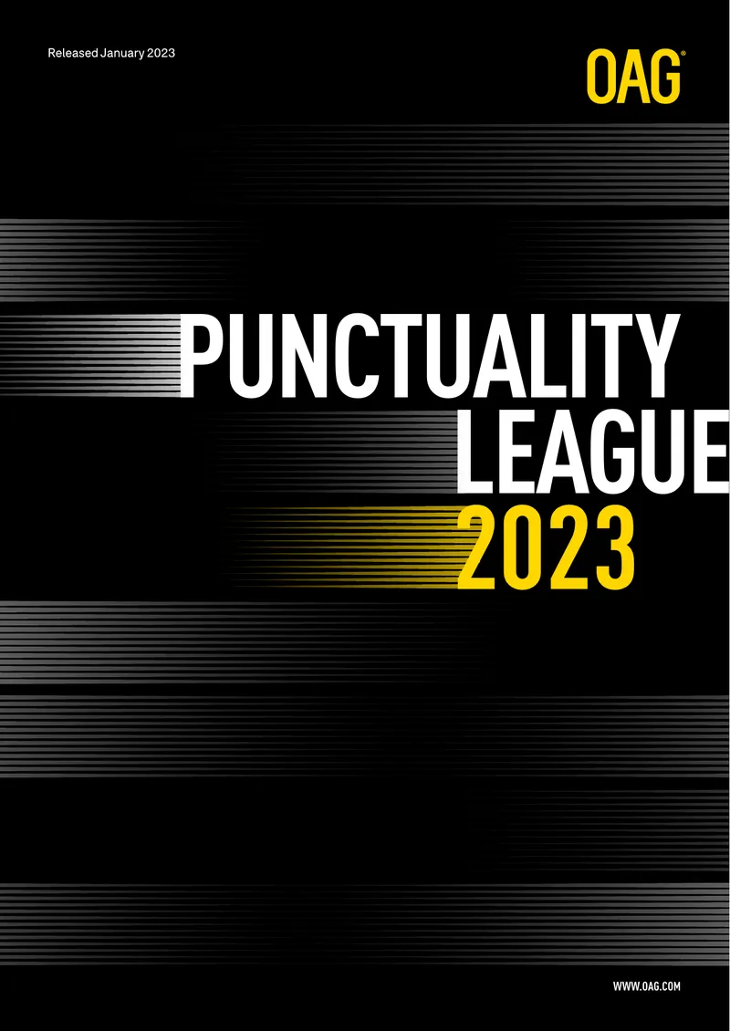 2022 Punctuality League Airline and Airport Rankings