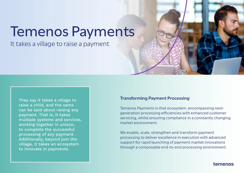 Temenos Payments Ecosystem Overview