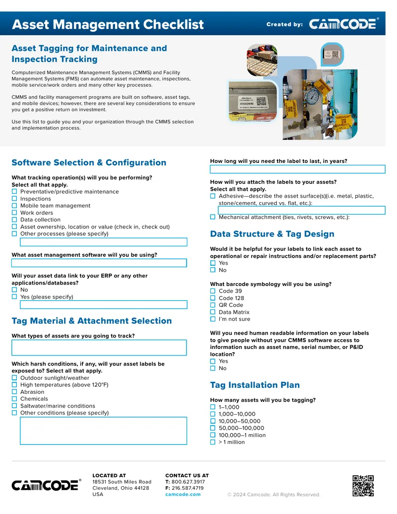 Asset Management Software Selection and Implementation Guide