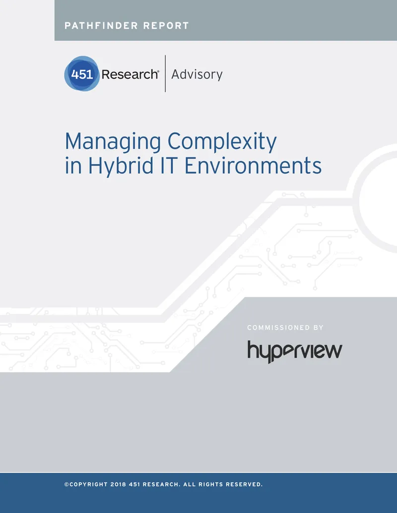Managing Complexity in Hybrid IT Environments