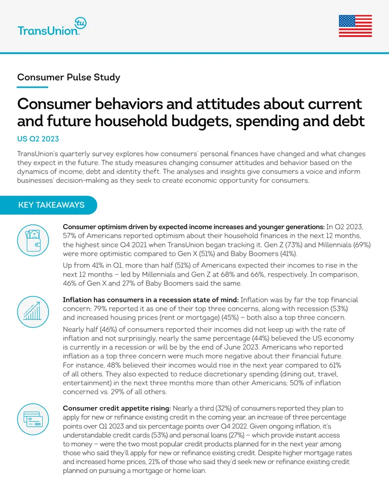 Consumer Pulse Study Q2 2023 Insights