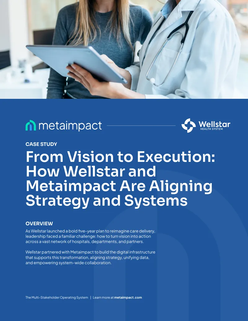 Wellstar and Metaimpact Strategy Alignment Case Study