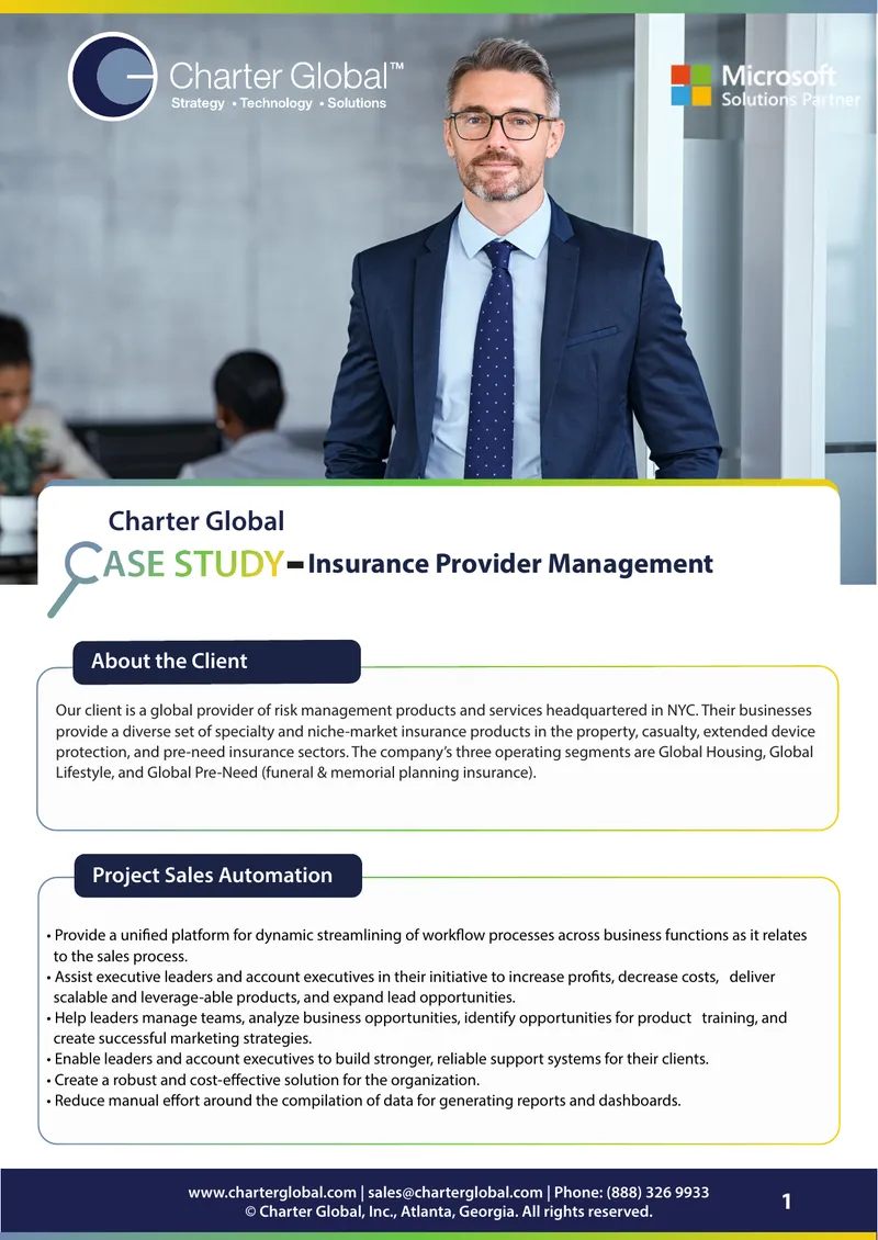 Salesforce Implementation Project for Insurance Provider