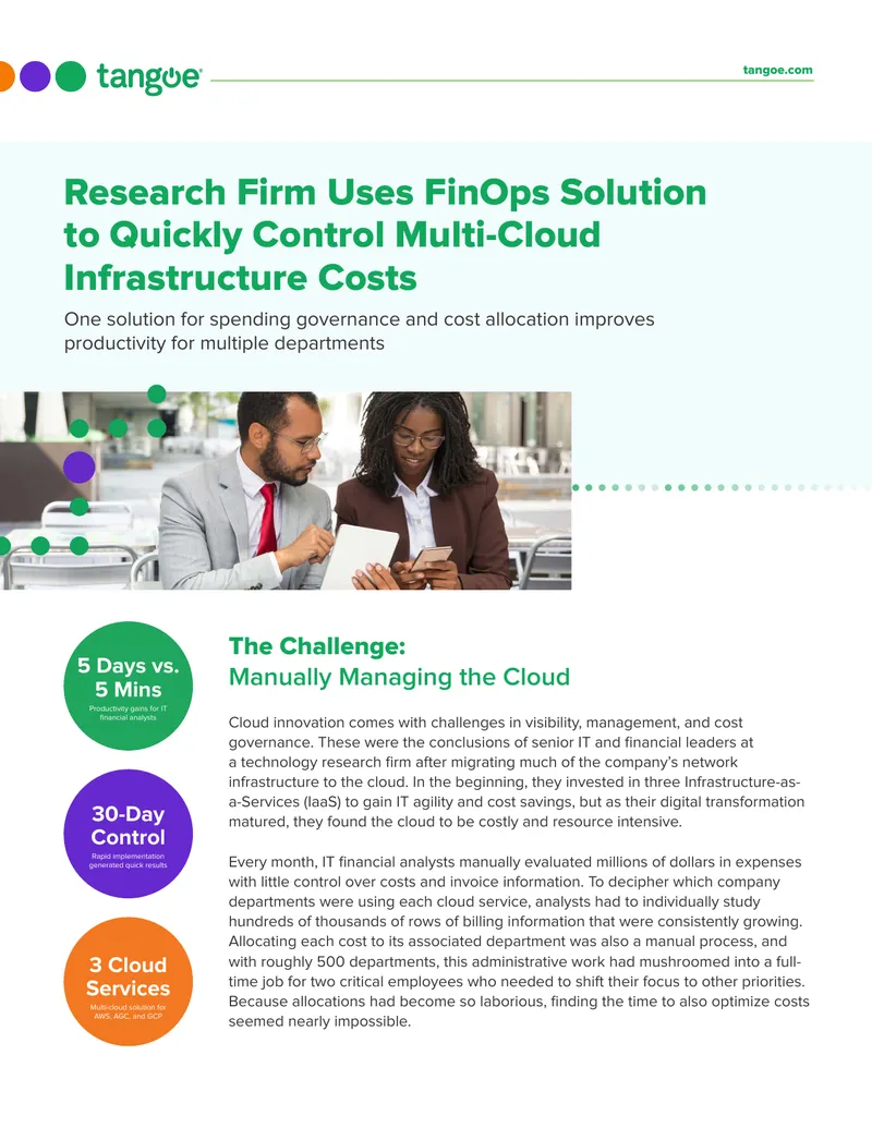 FinOps Solution for Multi-Cloud Cost Control