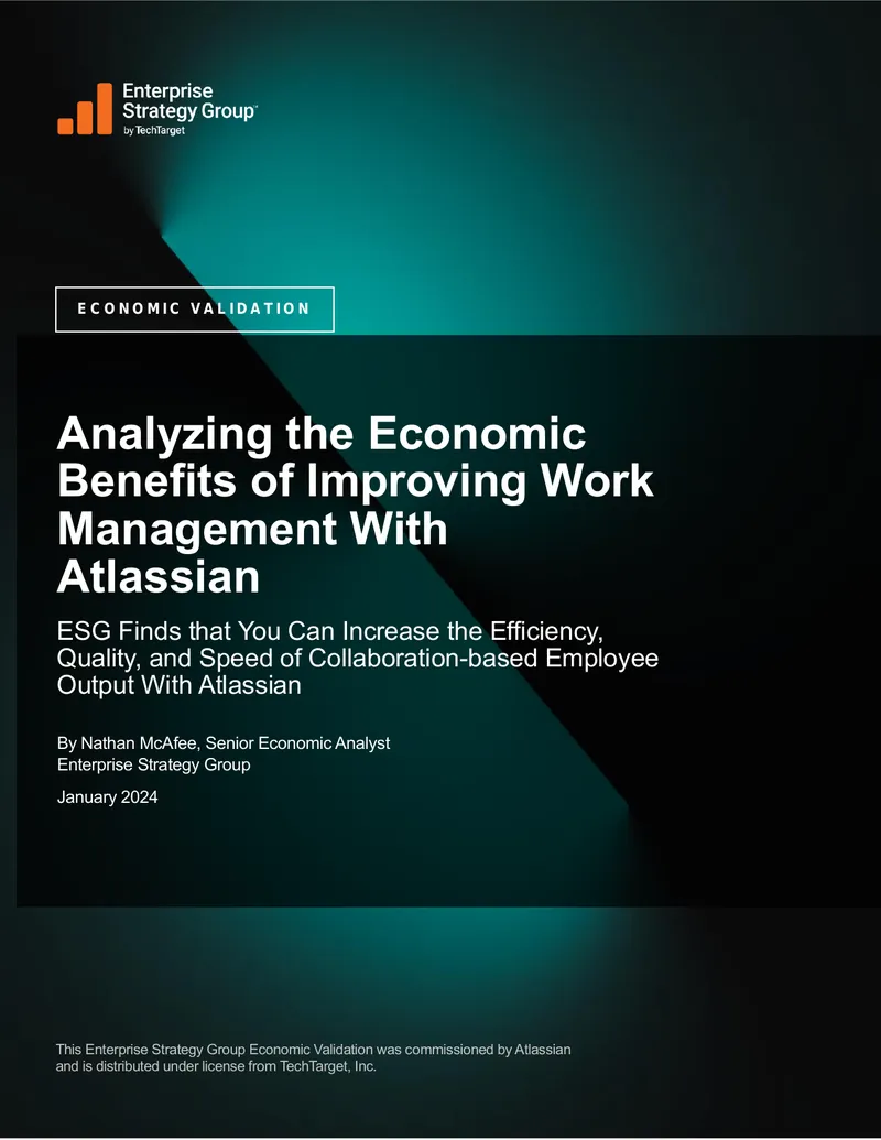 Economic Validation of Atlassian Work Management Solutions