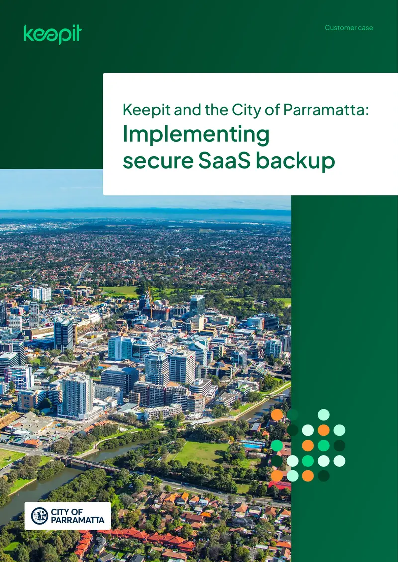 City of Parramatta SaaS Backup Implementation Case Study