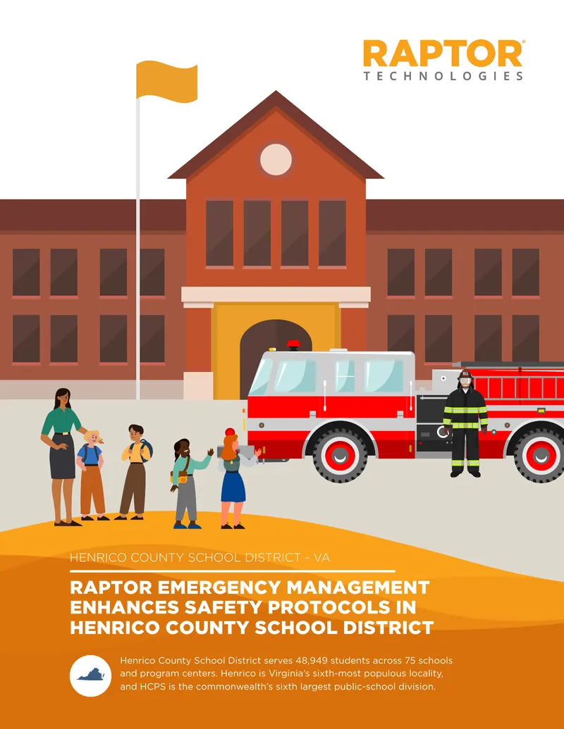 Raptor Emergency Management Implementation in Henrico County Schools