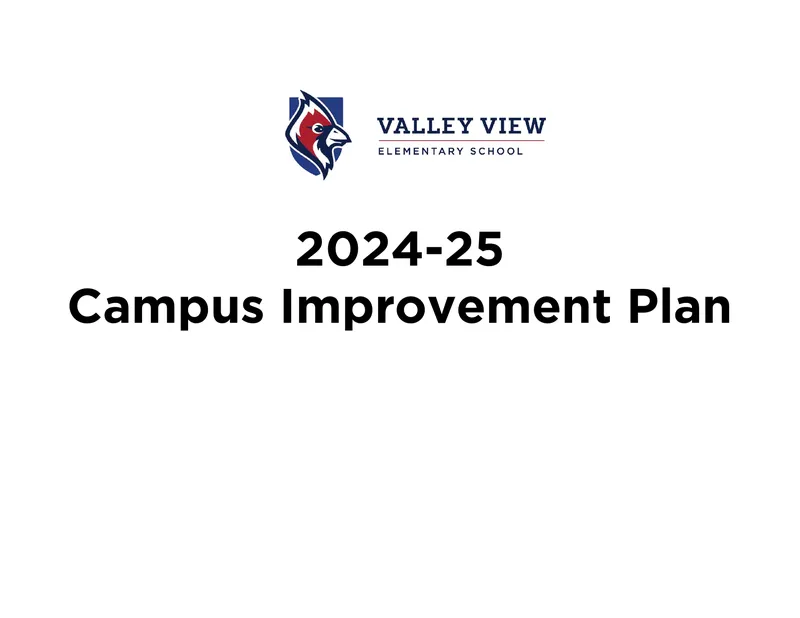 2024-2025 Campus Improvement Plan