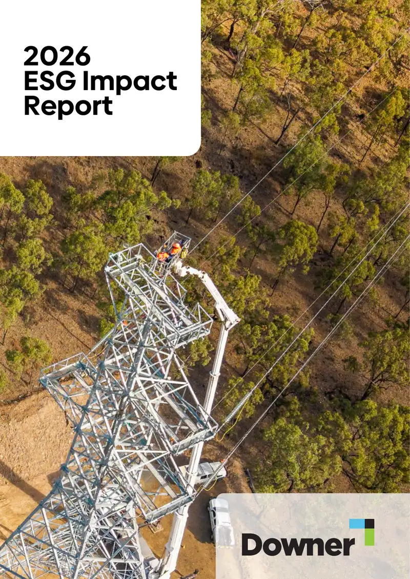 2026 ESG Impact Report by Downer EDI Limited