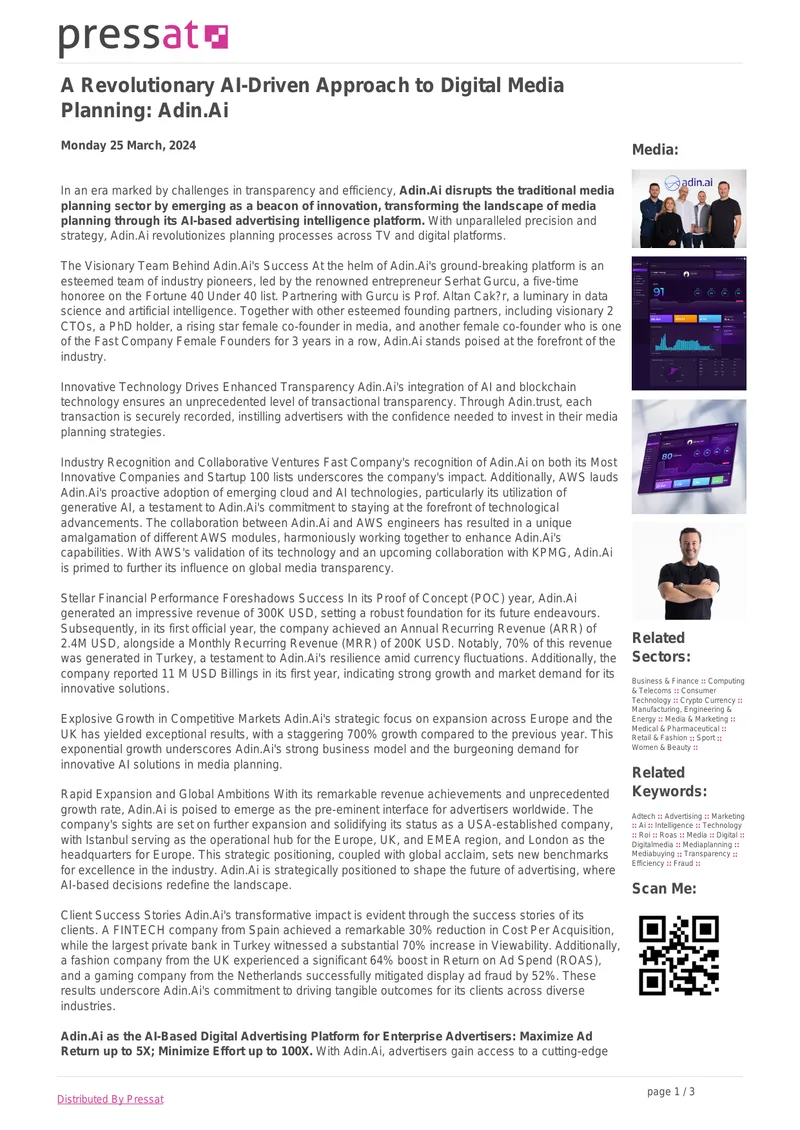 AI-Driven Digital Media Planning Platform Overview