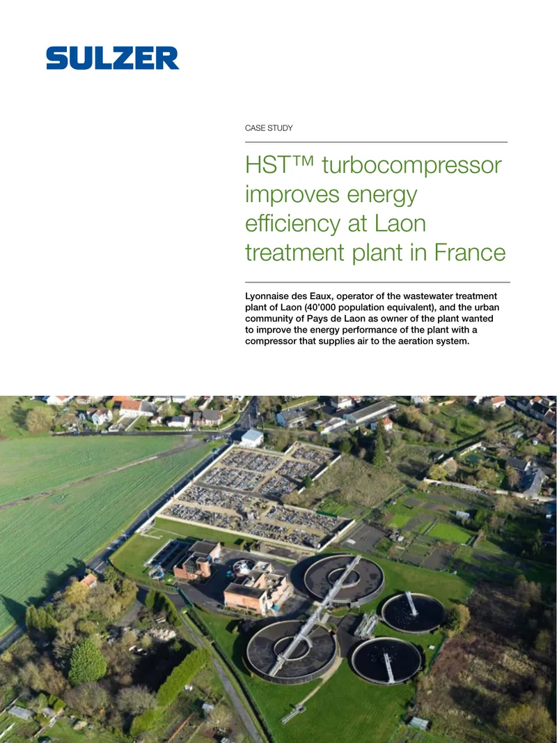 HST Turbocompressor Energy Efficiency Case Study