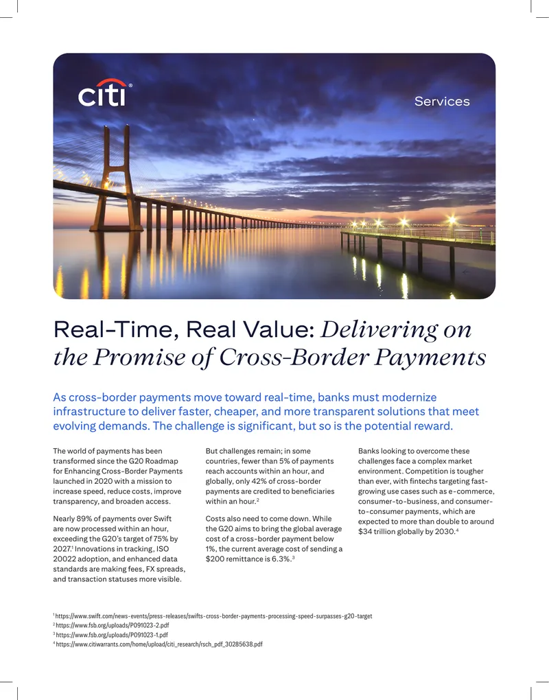 Real-Time Cross-Border Payments Infrastructure Guide