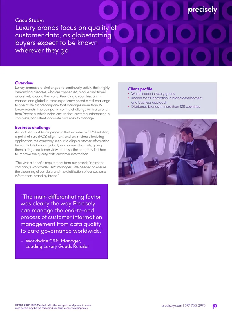 Luxury Brands Enhance Customer Data Management