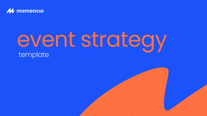 Event Strategy Development Framework