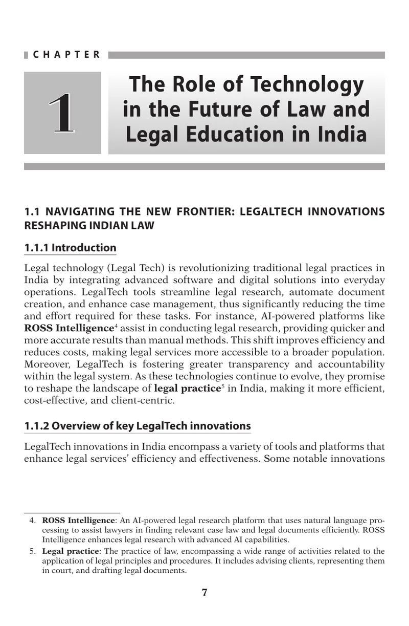 LegalTech Innovations Transforming Indian Law Practices