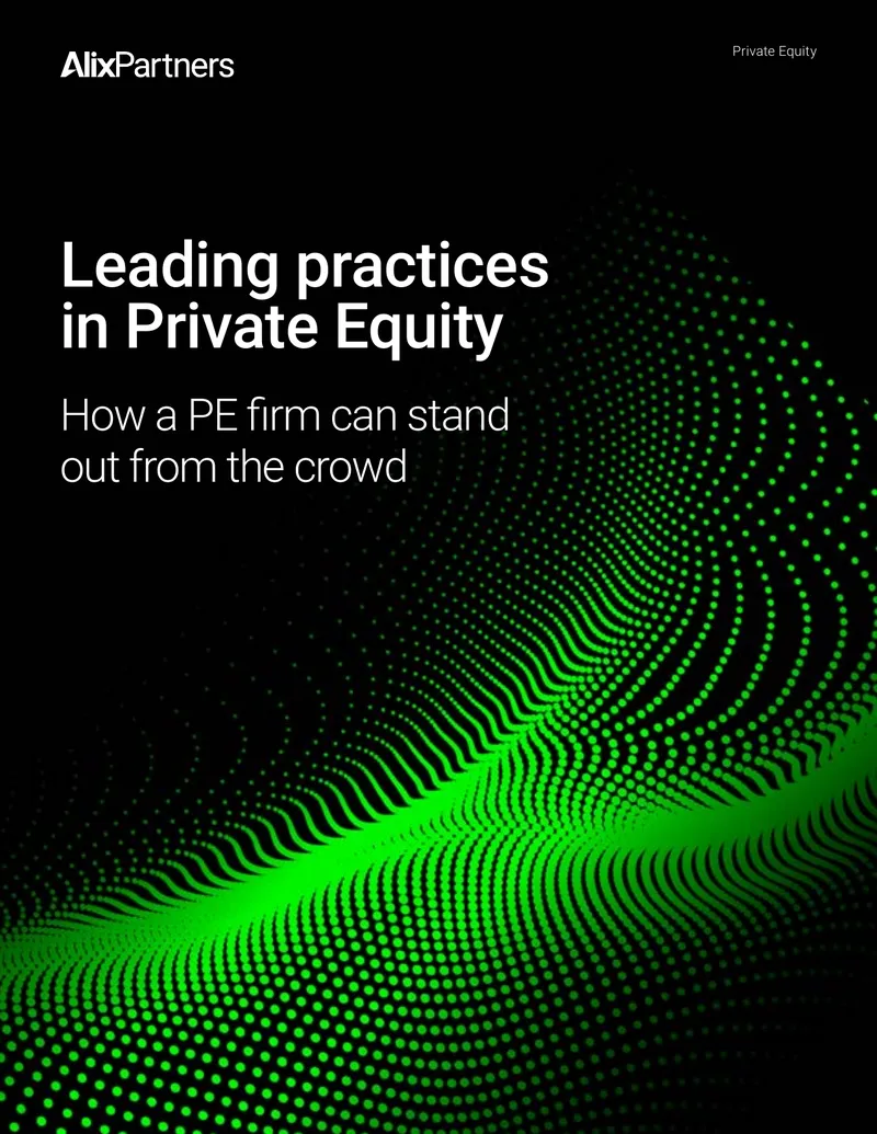 Leading Practices in Private Equity for Value Creation