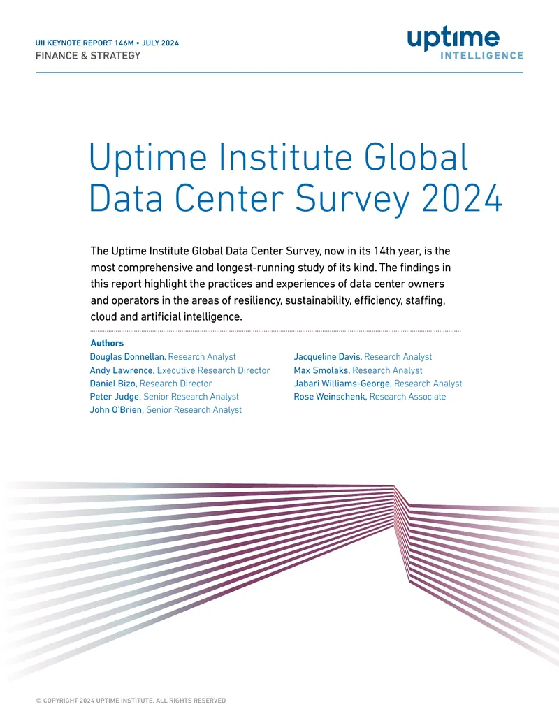 Uptime Institute Global Data Center Survey 2024