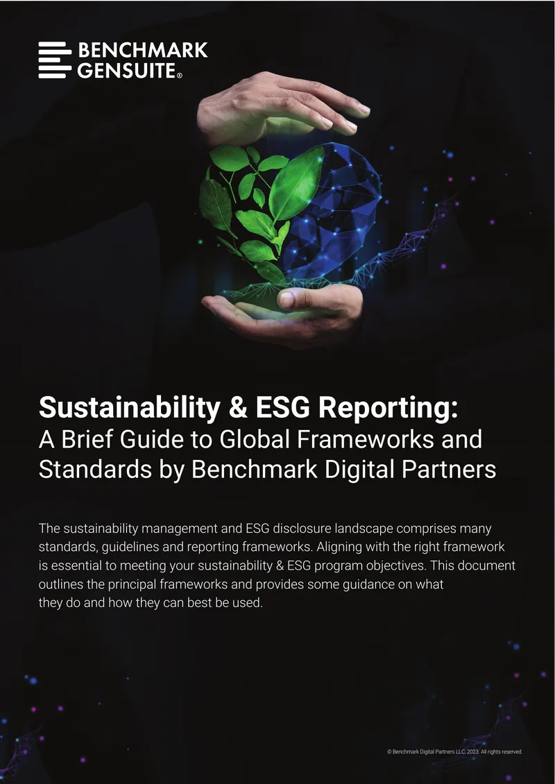 Sustainability and ESG Reporting Frameworks Guide