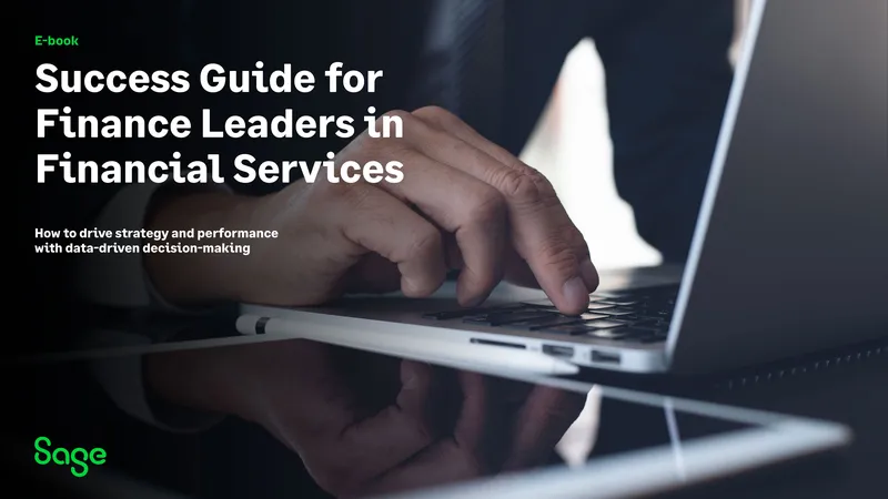 Success Guide for Finance Leaders in Financial Services