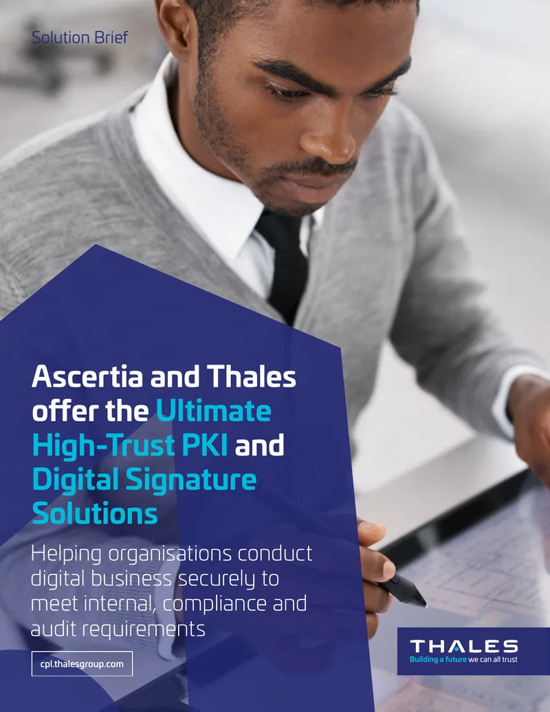 High-Trust PKI and Digital Signature Solutions Overview