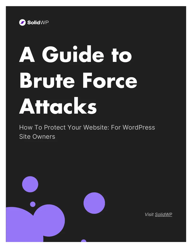 Guide to Protecting WordPress Websites from Brute Force Attacks