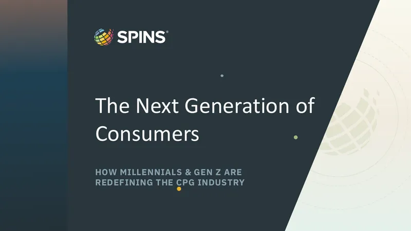 Millennials and Gen Z Impact on CPG Industry