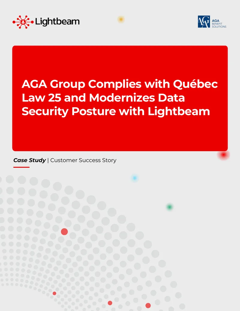 AGA Group Compliance with Québec Law 25