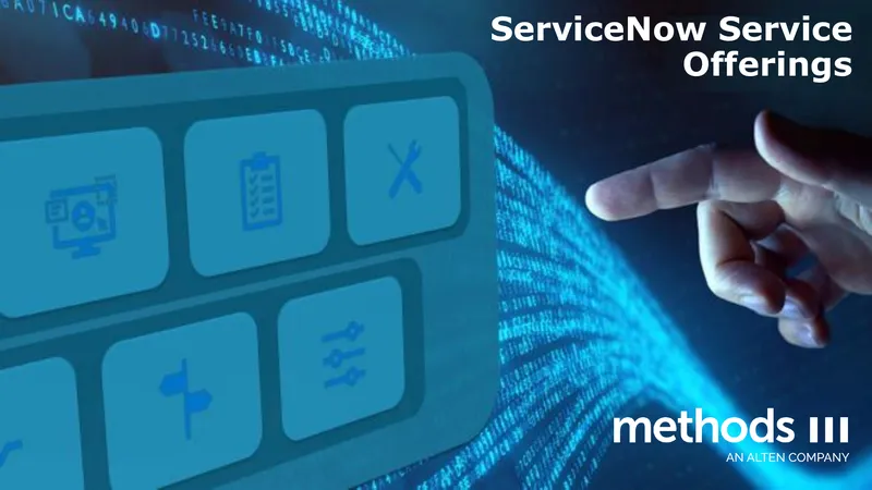 ServiceNow Operational Excellence Service Offerings