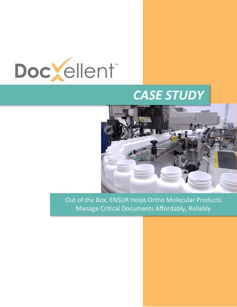 ENSUR Document Management System Implementation Case Study