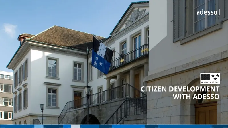 Citizen Development Implementation in Canton Aargau