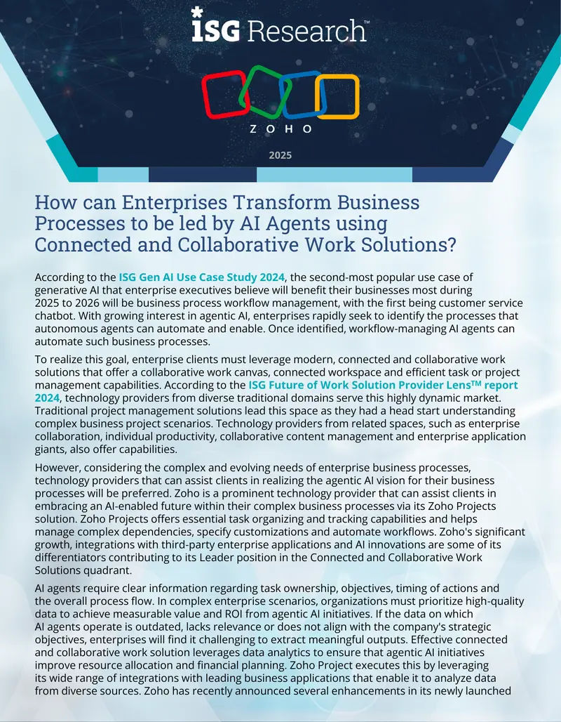 Generative AI Use Case Study for Business Processes