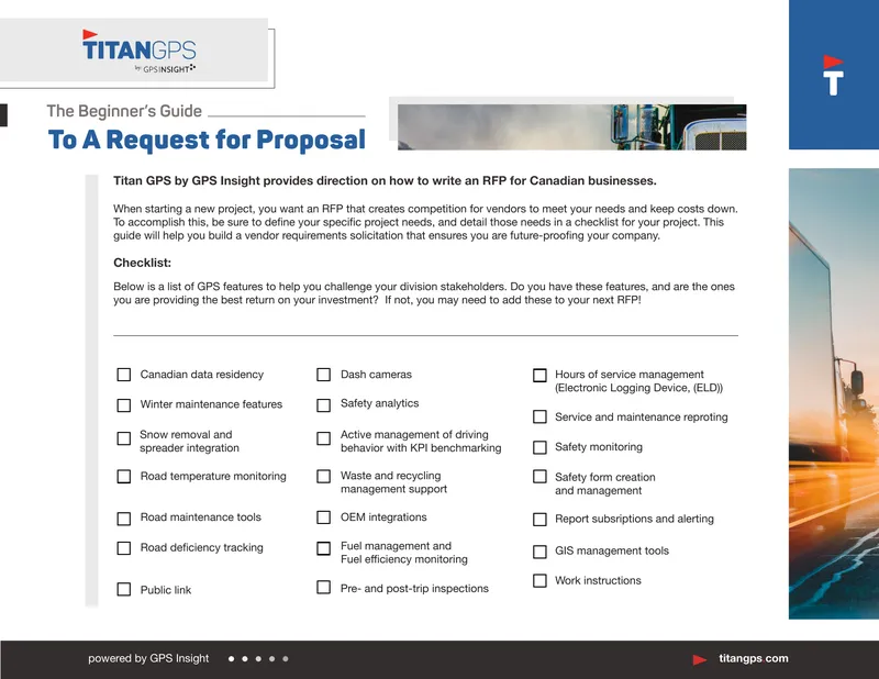 Guide to Creating a Request for Proposal