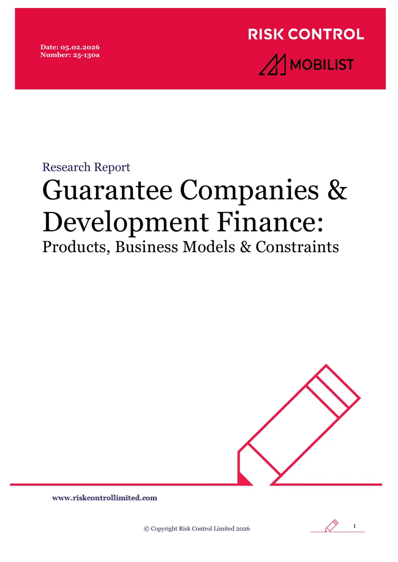 Guarantee Companies and Development Finance Research Report